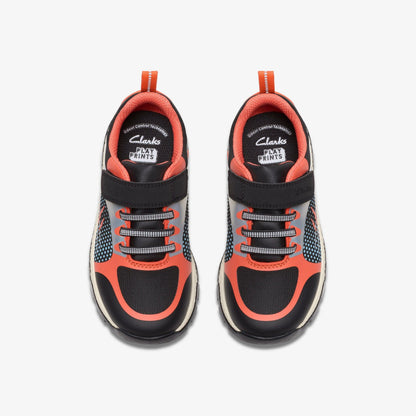 Clarks Value / Steggy 2 Fly Kid Black/Orange