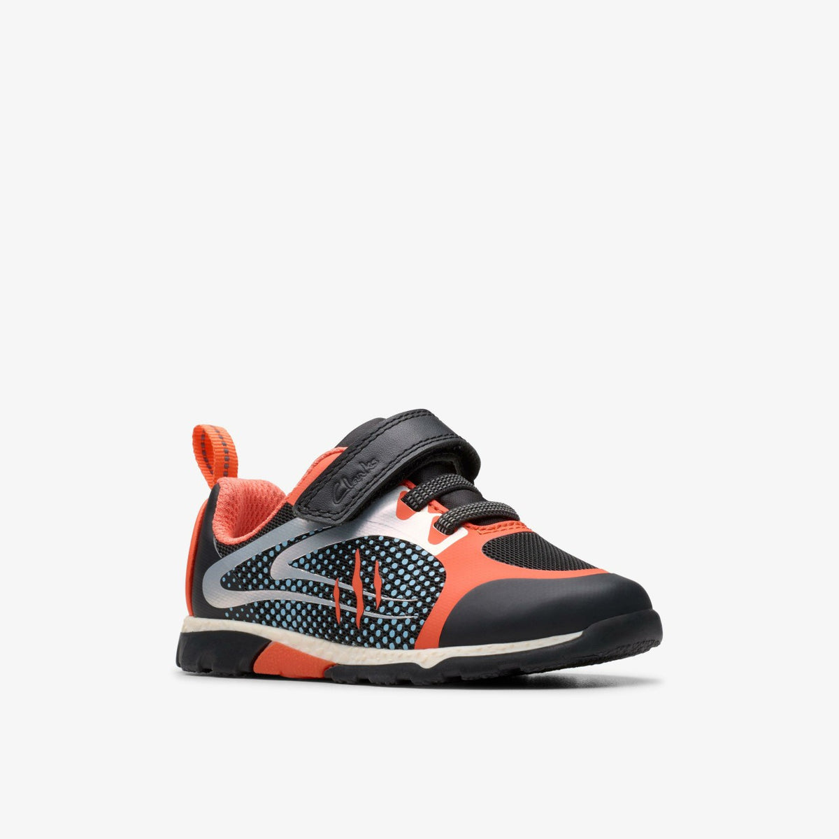 Clarks Deals / Steggy 2 Fly Toddler Black/Orange