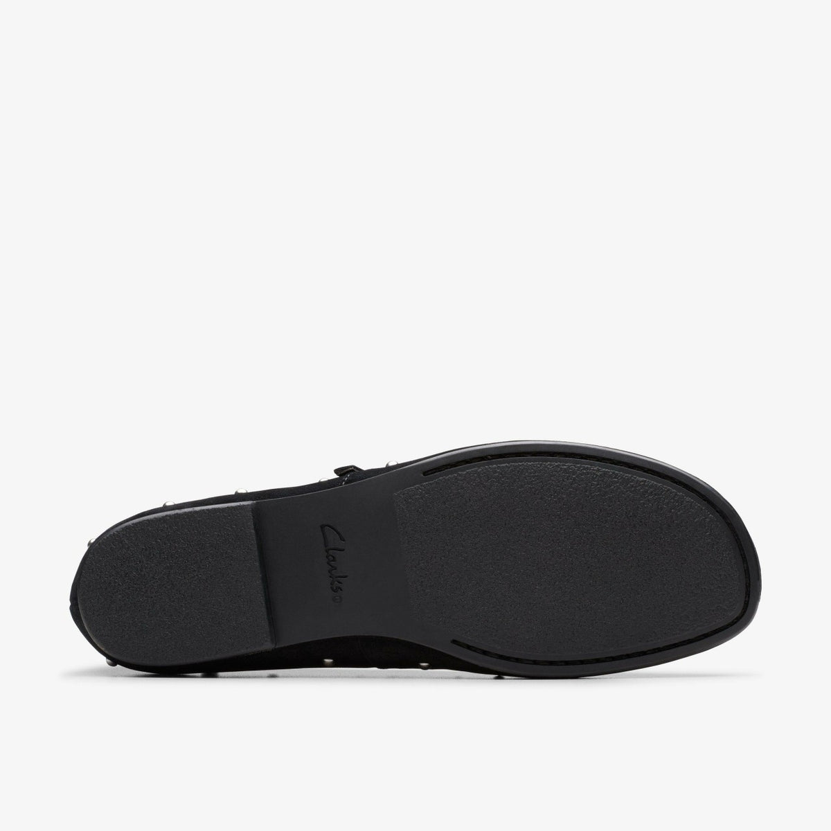 Clarks Discount / Livia Stud Black Suede
