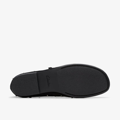 Clarks Discount / Livia Stud Black Suede