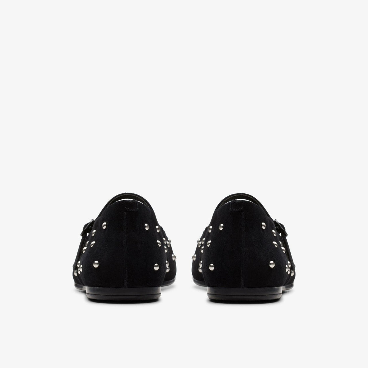 Clarks Discount / Livia Stud Black Suede