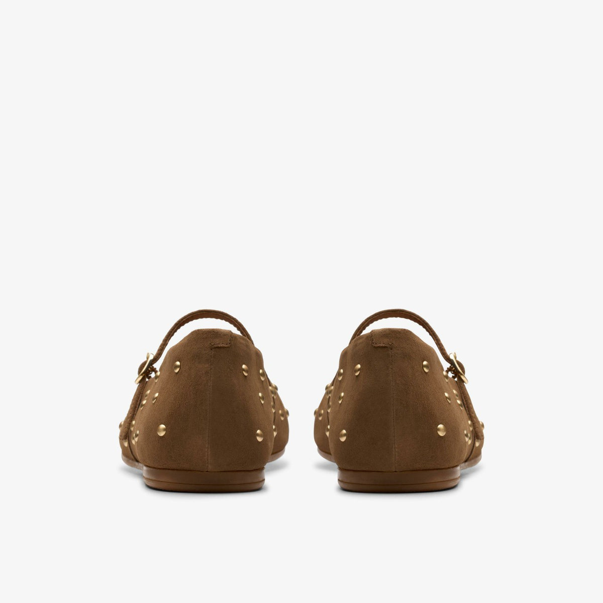Clarks Featured / Livia Stud Walnut Suede