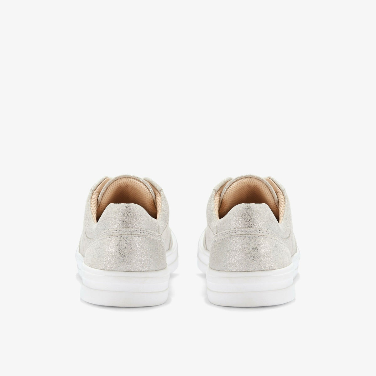Clarks Classic / Makea Court Metallic Leather