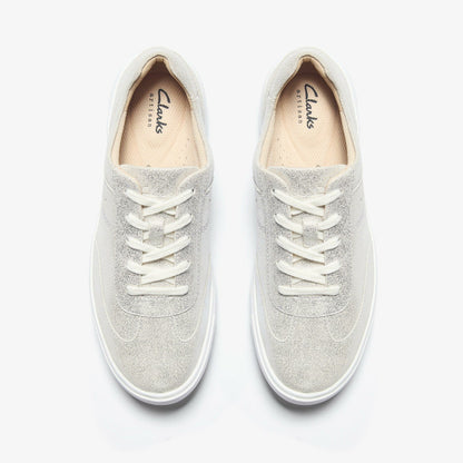 Clarks Classic / Makea Court Metallic Leather