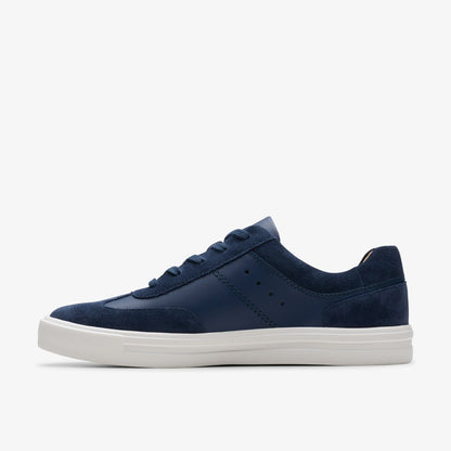 Clarks Featured / Makea Court Navy Leather