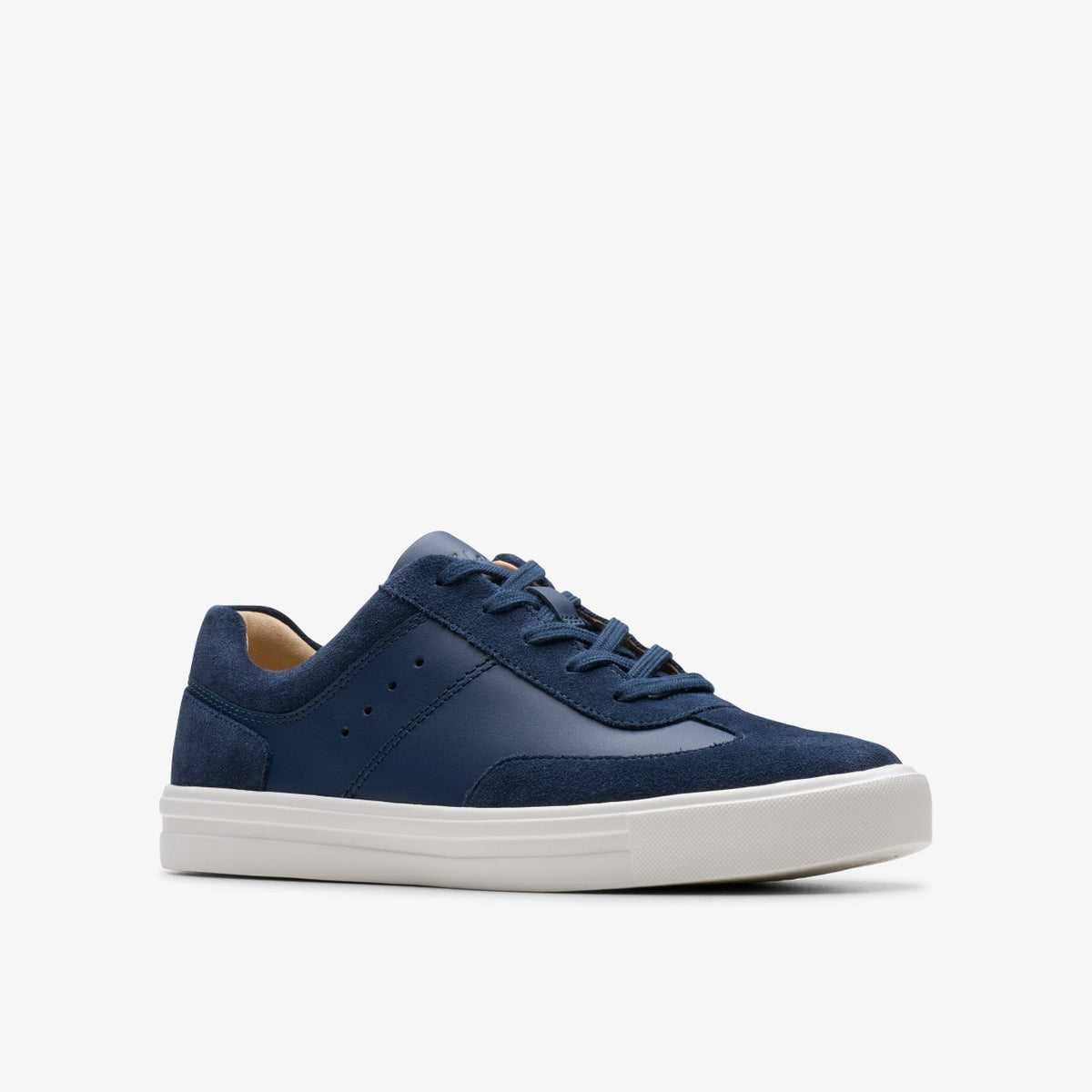Clarks Featured / Makea Court Navy Leather
