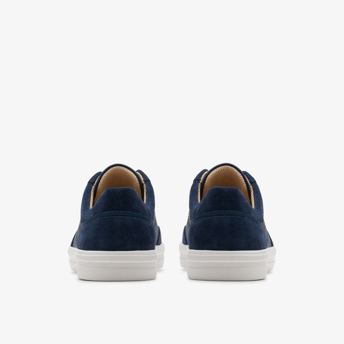 Clarks Featured / Makea Court Navy Leather