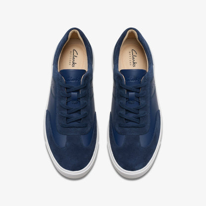 Clarks Featured / Makea Court Navy Leather