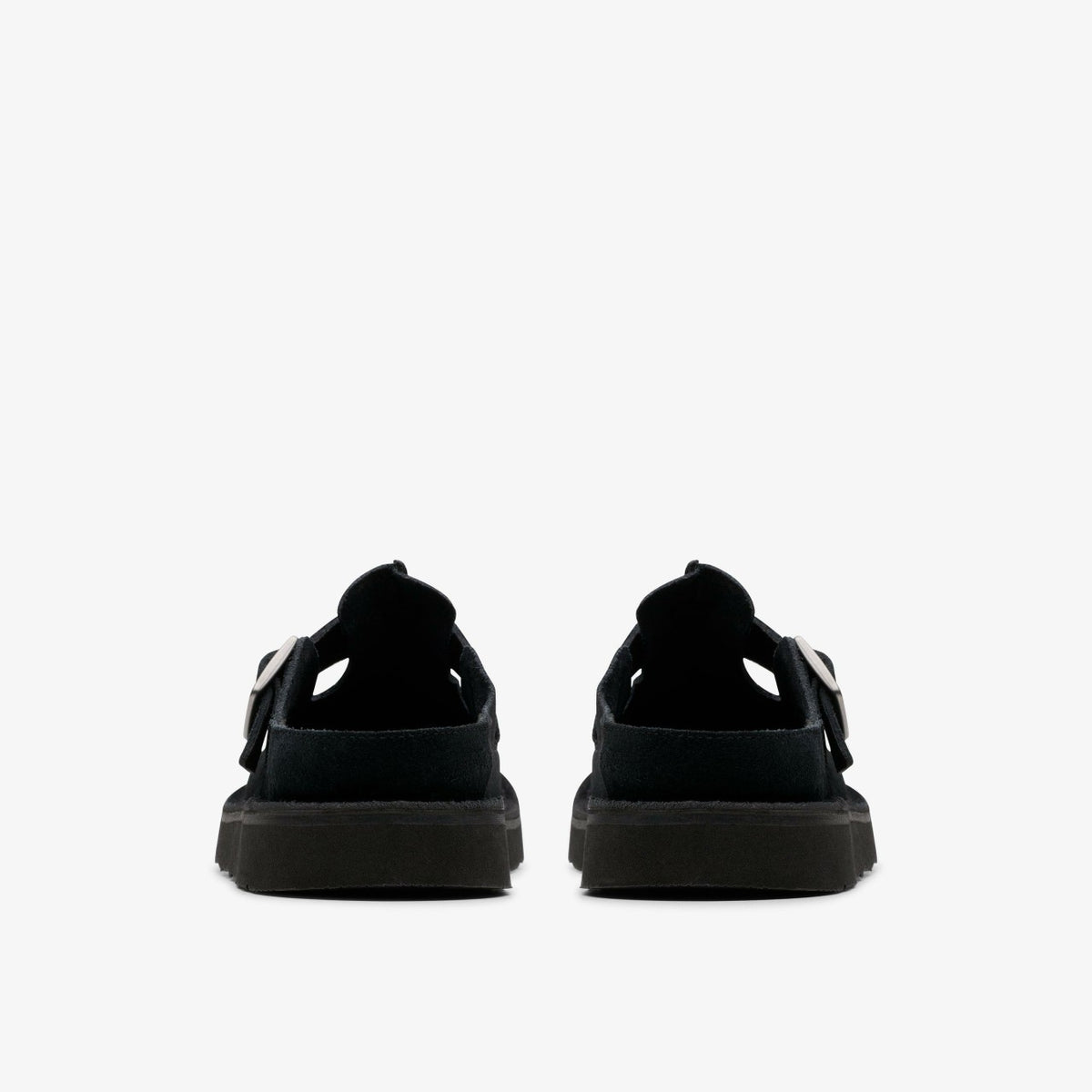 Clarks Essential / Solsbury Mule Black Suede