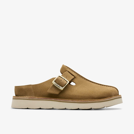 Clarks Featured / Solsbury Mule Dark Sand Suede
