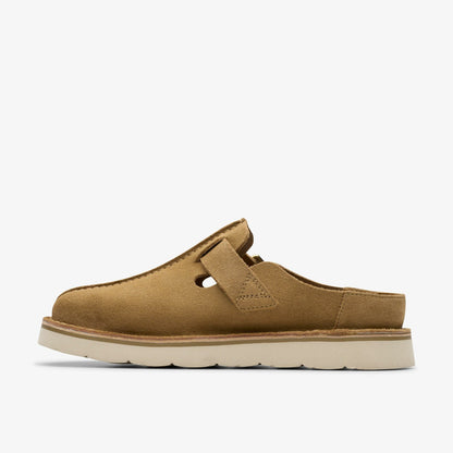 Clarks Featured / Solsbury Mule Dark Sand Suede
