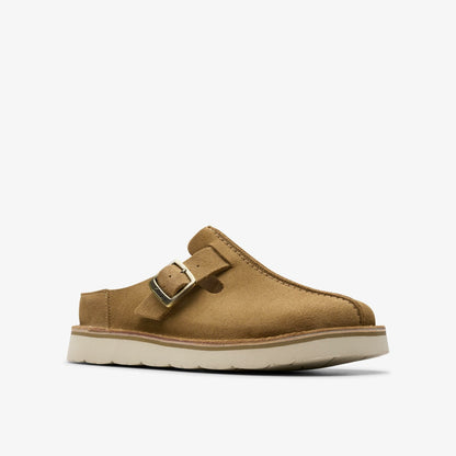 Clarks Featured / Solsbury Mule Dark Sand Suede