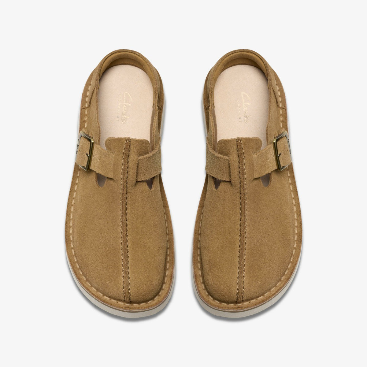 Clarks Featured / Solsbury Mule Dark Sand Suede
