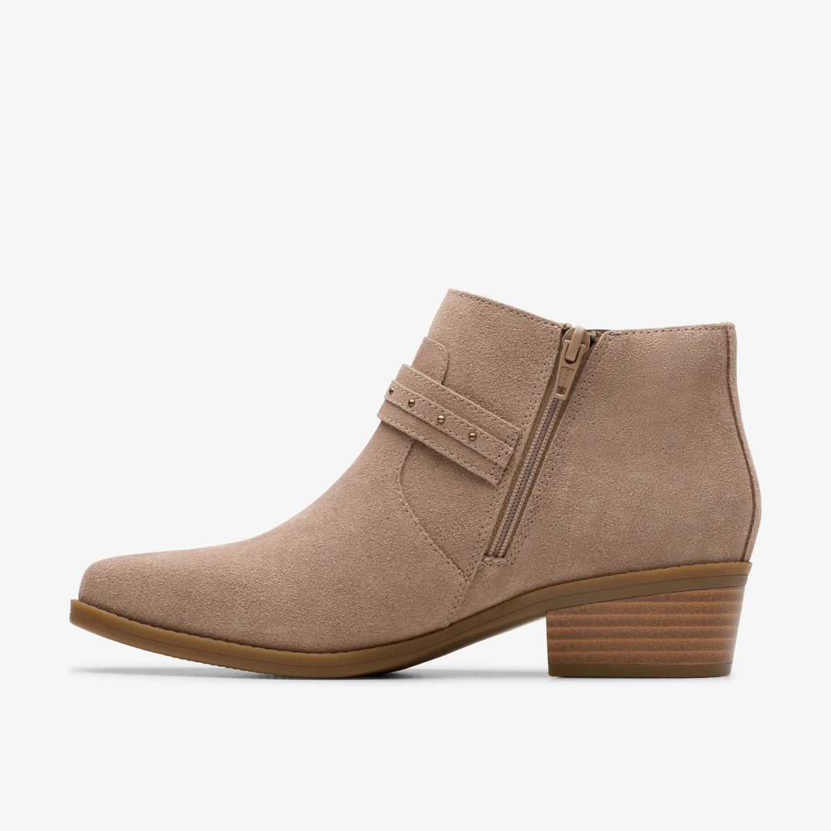 Clarks Classic / Danyelle Wish Light Taupe Suede