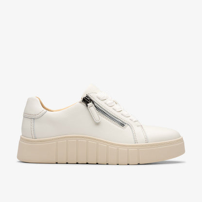 Clarks Recommended / Mykah Joy Off White Leather