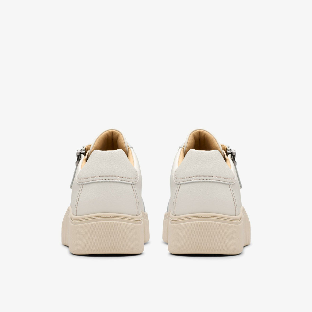Clarks Recommended / Mykah Joy Off White Leather