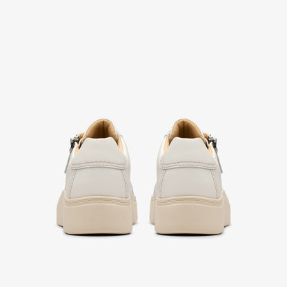 Clarks Recommended / Mykah Joy Off White Leather