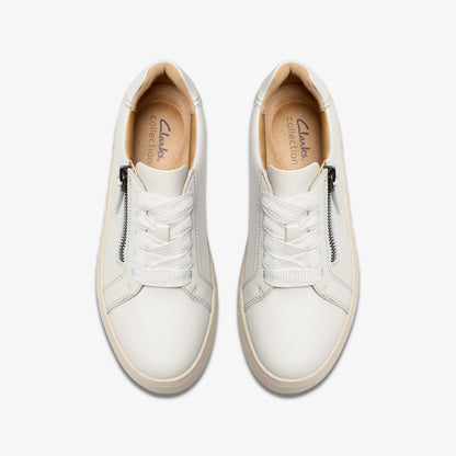 Clarks Recommended / Mykah Joy Off White Leather