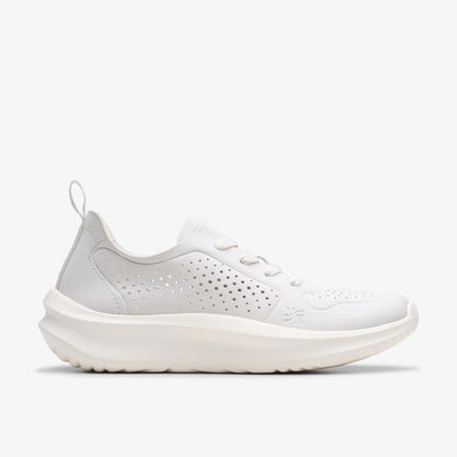 Clarks Popular / Solevana Tie Off White