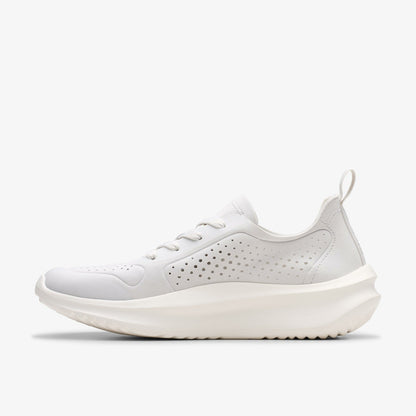 Clarks Popular / Solevana Tie Off White