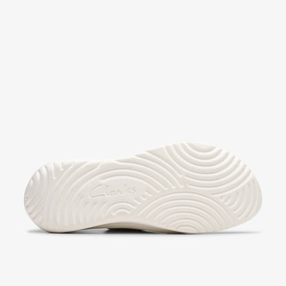 Clarks Popular / Solevana Tie Off White
