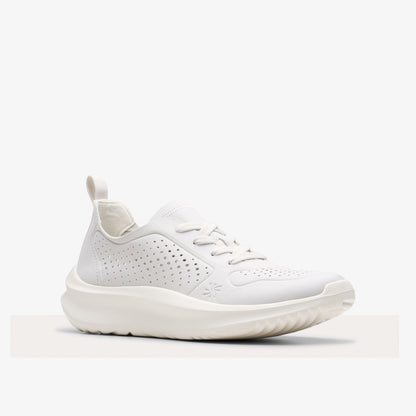 Clarks Popular / Solevana Tie Off White