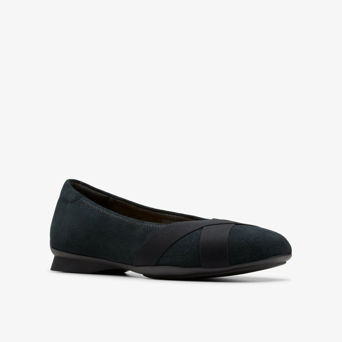 Clarks Top Pick / Jazmynn Gem Black Suede
