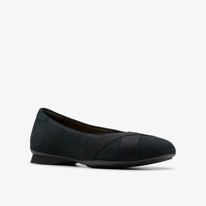 Clarks Top Pick / Jazmynn Gem Black Suede