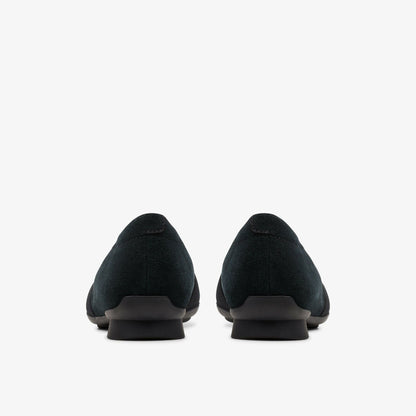 Clarks Top Pick / Jazmynn Gem Black Suede