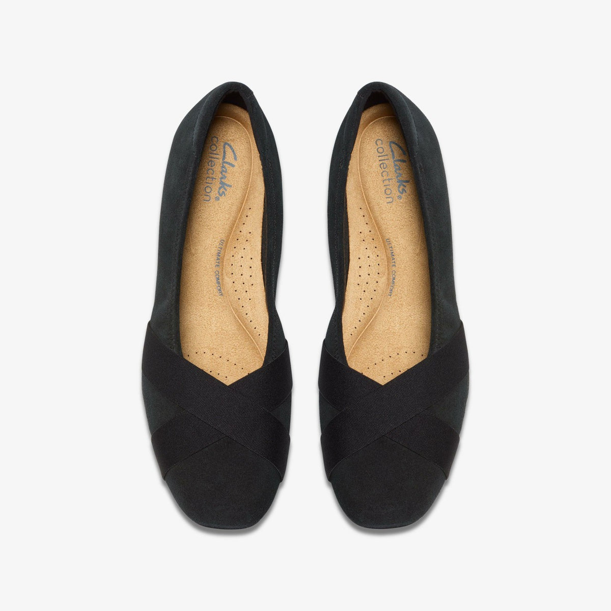 Clarks Top Pick / Jazmynn Gem Black Suede