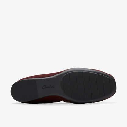 Clarks Hot Sale / Jazmynn Gem Merlot Suede