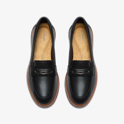 Clarks Latest / Westlynn Glow Black Leather