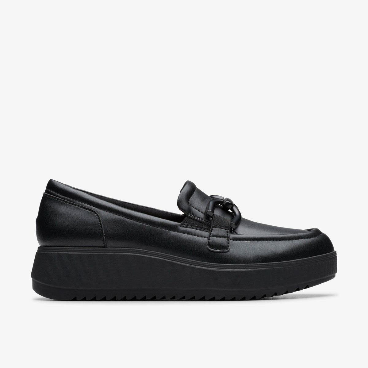 Clarks Value / Zylah Top Black Leather