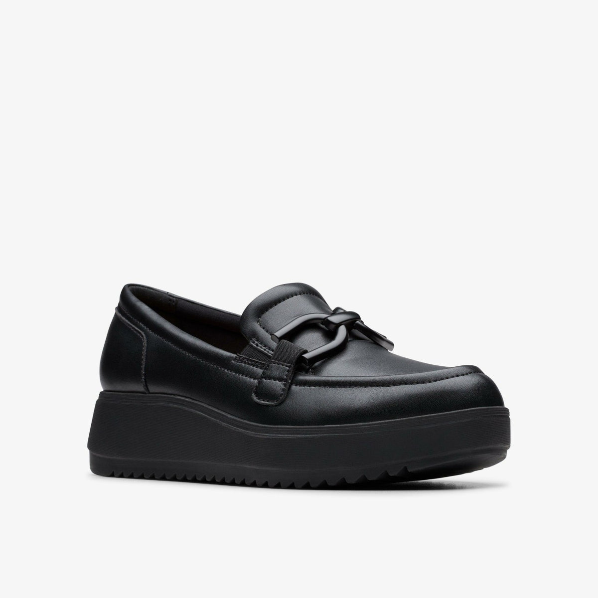 Clarks Value / Zylah Top Black Leather