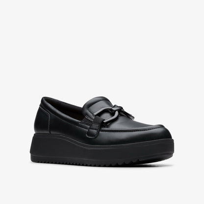 Clarks Value / Zylah Top Black Leather