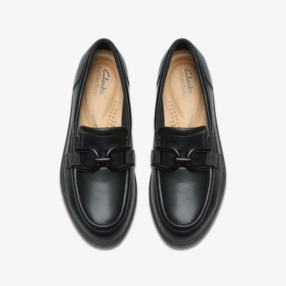 Clarks Value / Zylah Top Black Leather