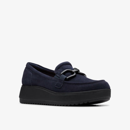 Clarks Trending / Zylah Top Navy Suede