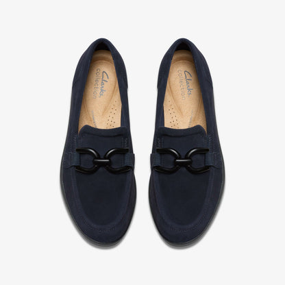 Clarks Trending / Zylah Top Navy Suede