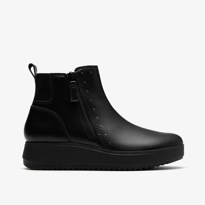 Clarks Exclusive / Zylah Willow Black Leather