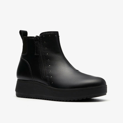Clarks Exclusive / Zylah Willow Black Leather