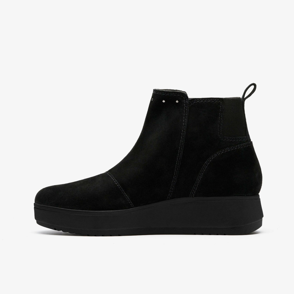 Clarks Recommended / Zylah Willow Black Suede