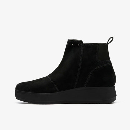 Clarks Recommended / Zylah Willow Black Suede