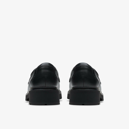 Clarks Discount / Lauryl Tassel Black Leather