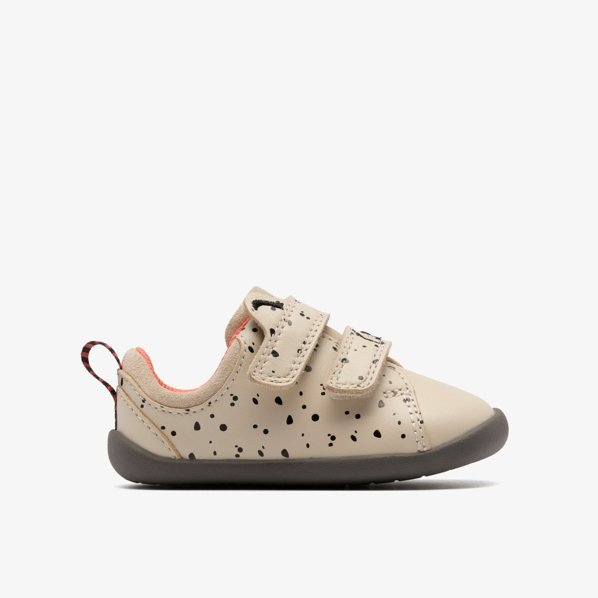 Clarks New / Roamer Wish Toddler Off White Print