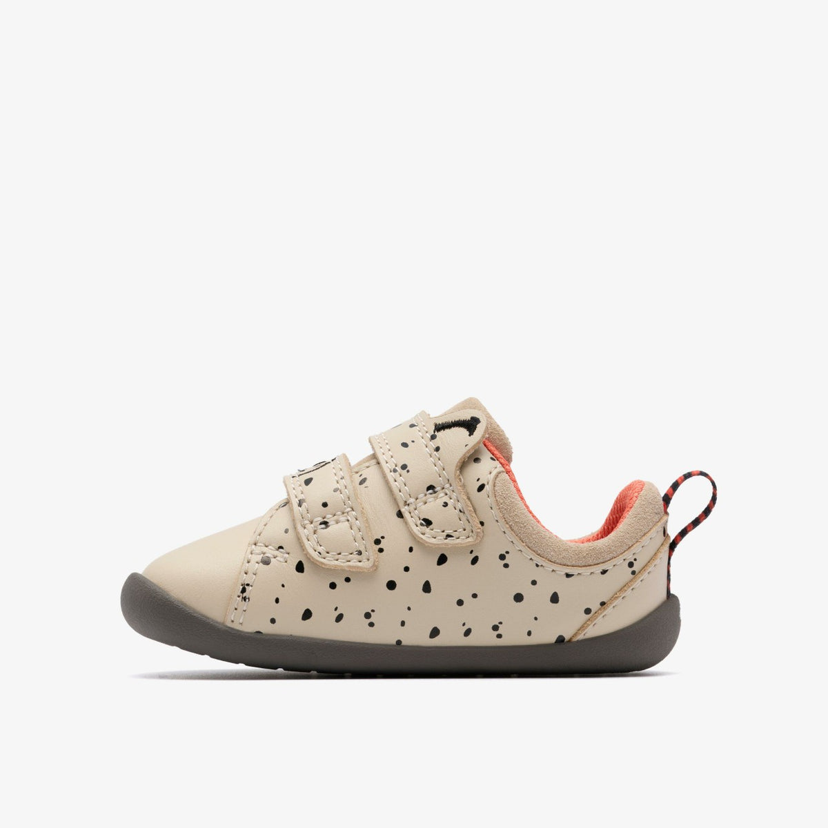 Clarks New / Roamer Wish Toddler Off White Print