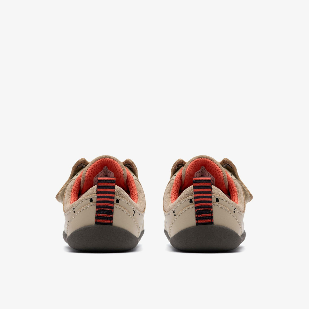 Clarks New / Roamer Wish Toddler Off White Print