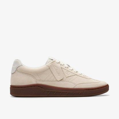 Clarks Classic / Craft Rally Ace Off White Suede