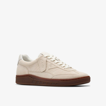 Clarks Classic / Craft Rally Ace Off White Suede