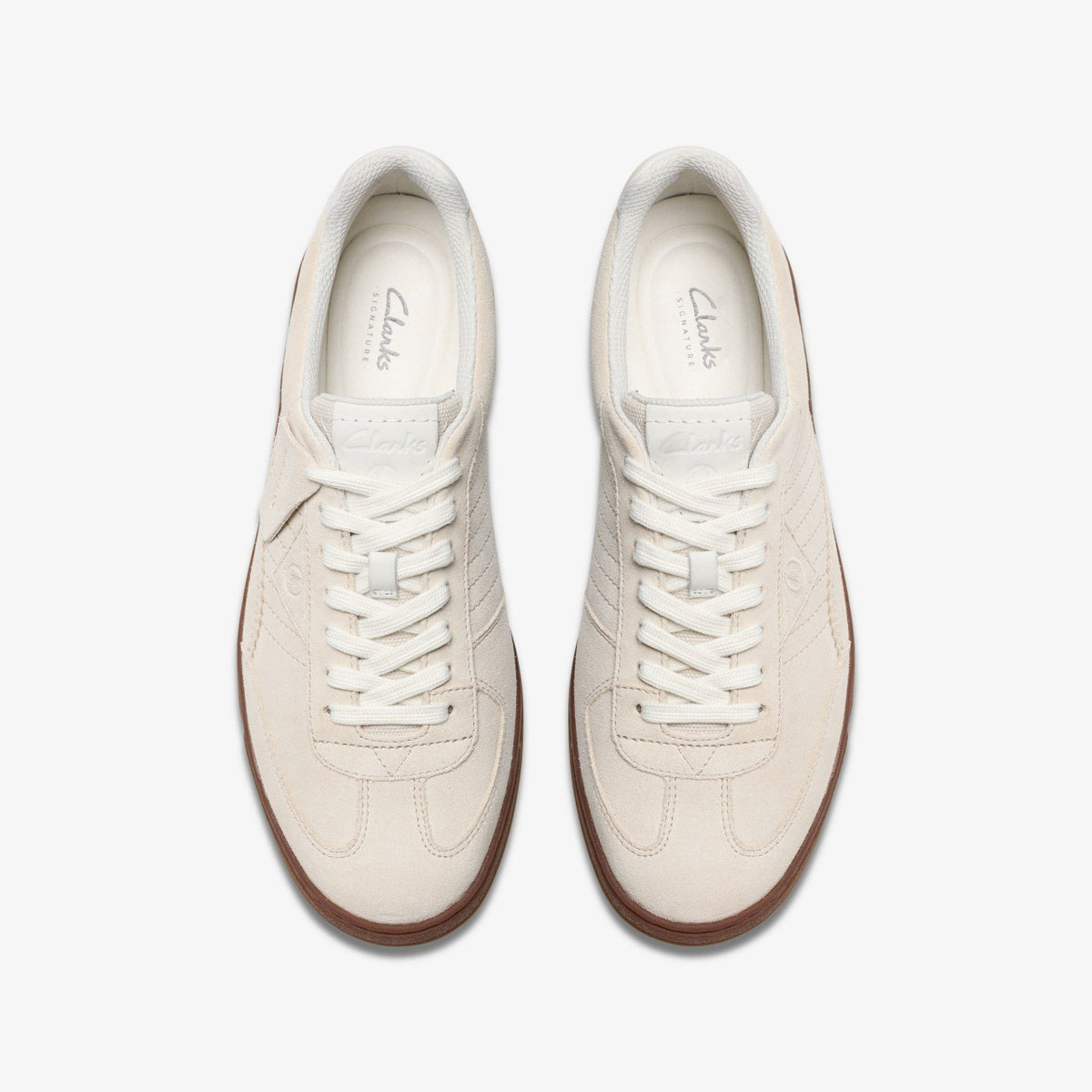 Clarks Classic / Craft Rally Ace Off White Suede