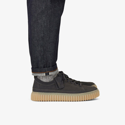 Clarks Recommended / Torhill Lace Dark Grey Nubuck
